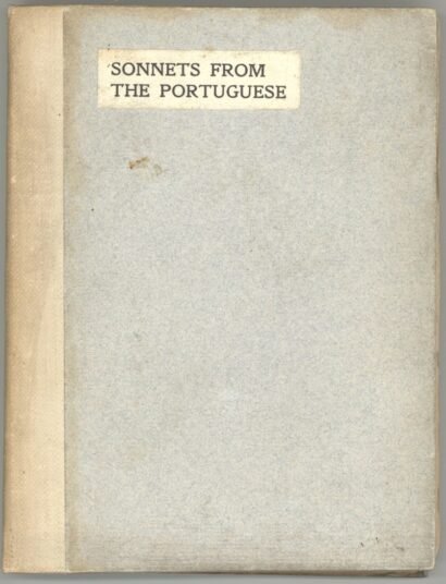 Sonnets from the Portuguese — book cover
