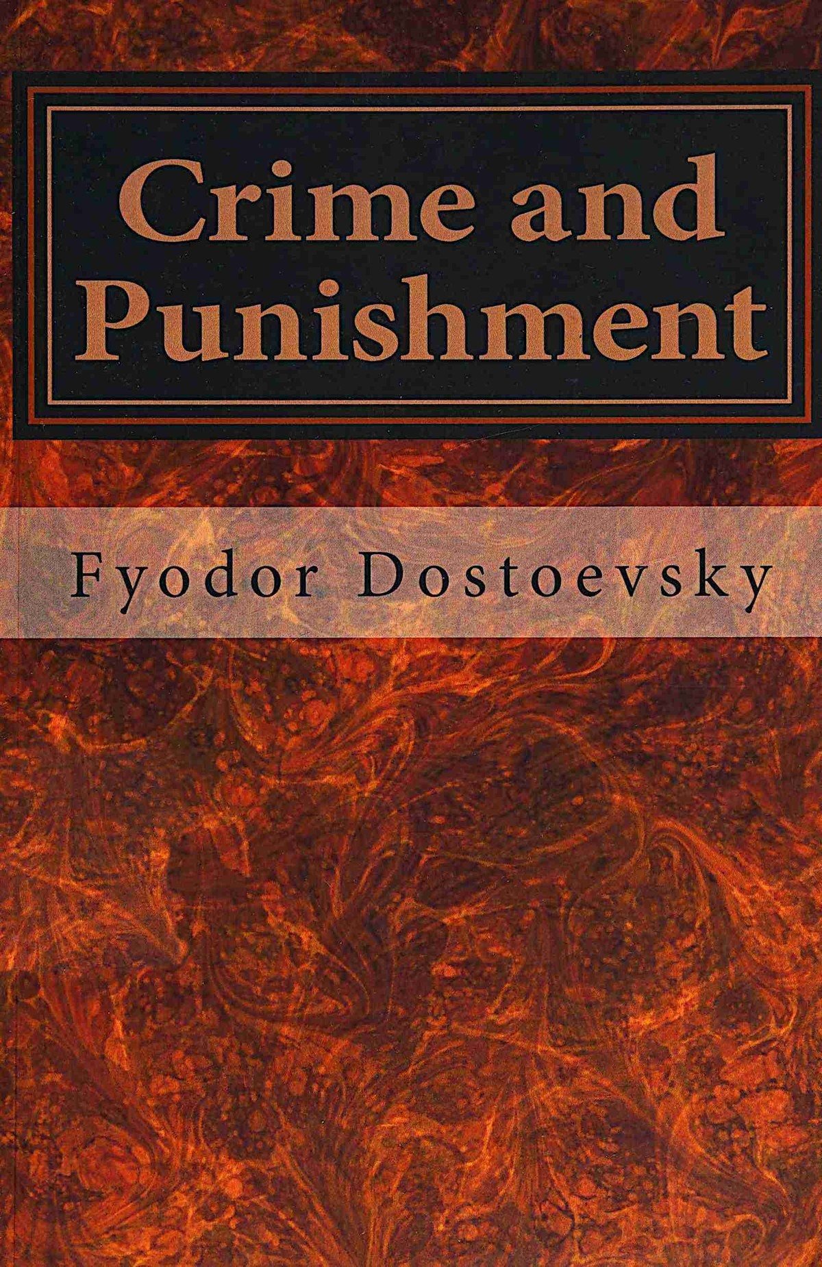 Crime and Punishment — book cover