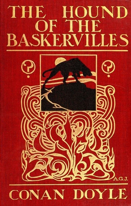 The Hound of the Baskervilles — book cover