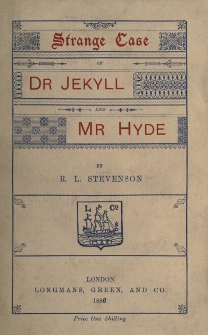 The strange case of Dr. Jekyll and Mr. Hyde — book cover