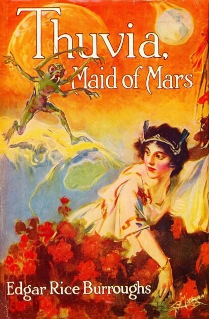 Thuvia, maid of Mars — book cover