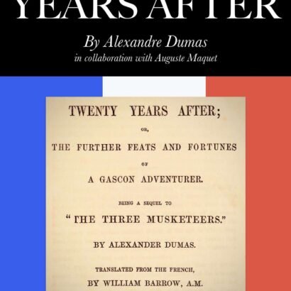 Twenty years after — original book cover