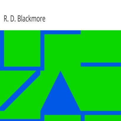 Lorna Doone: A Romance of Exmoor — book cover