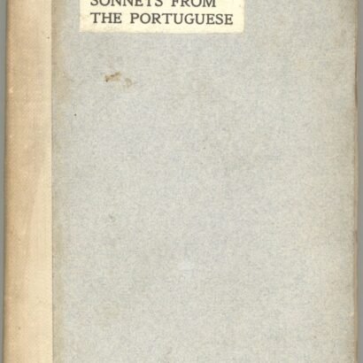 Sonnets from the Portuguese — original book cover