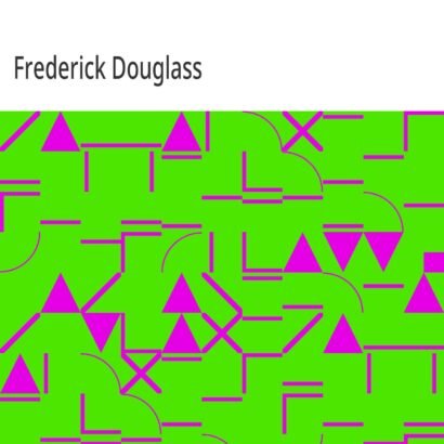 Narrative of the Life of Frederick Douglass, an American Slave — book cover