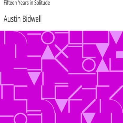 Bidwell's Travels, from Wall Street to London Prison: Fifteen Years in Solitude — book cover