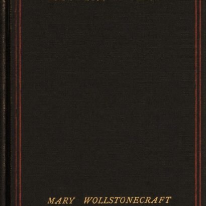 The Love Letters of Mary Wollstonecraft to Gilbert Imlay — original book cover
