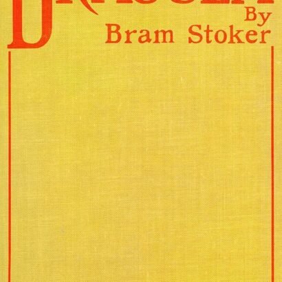 Dracula — original book cover