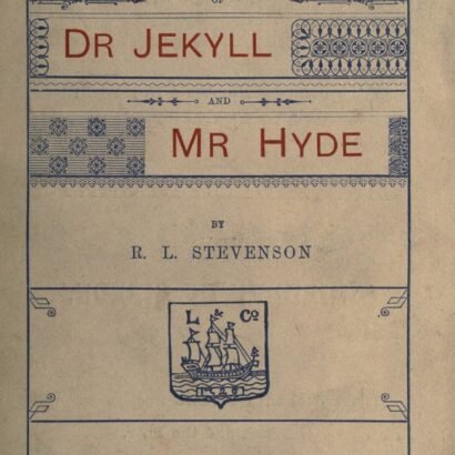 The strange case of Dr. Jekyll and Mr. Hyde — original book cover