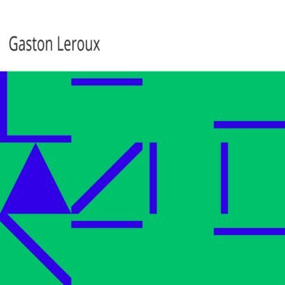 Le Fantôme de l'Opéra — book cover