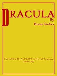 Dracula by Bram Stoker — book cover